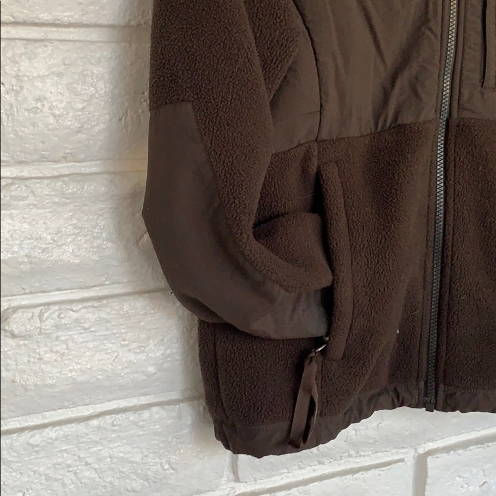 NORTH FACE - Brown Fleece with Hood - Picture 3 of 5